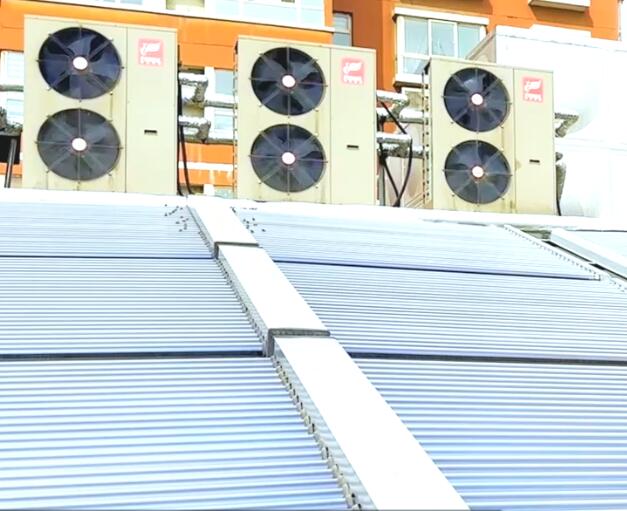 太阳能热水器空气能热泵热水辅助装置 