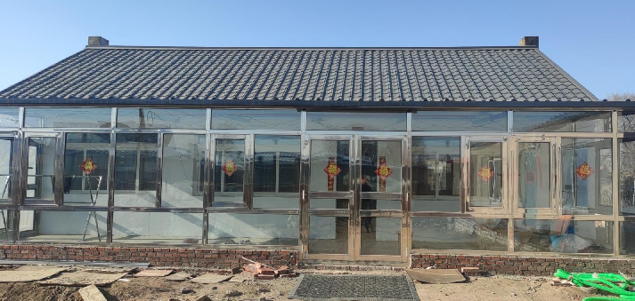 辽宁于洪白辛台自建房 中央采暖 