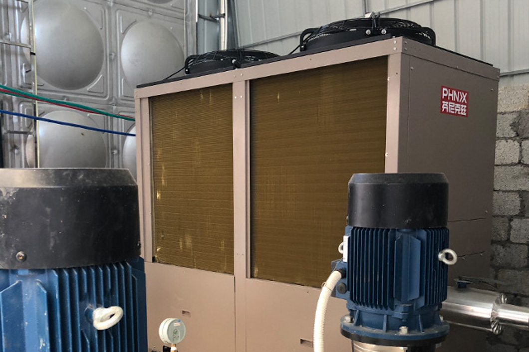 低温型空气源热泵机组 温泉空气能热泵