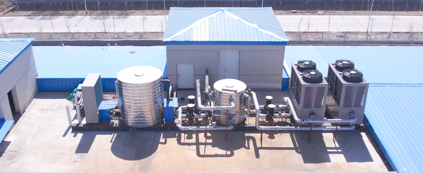 空气源热泵热水供应系统